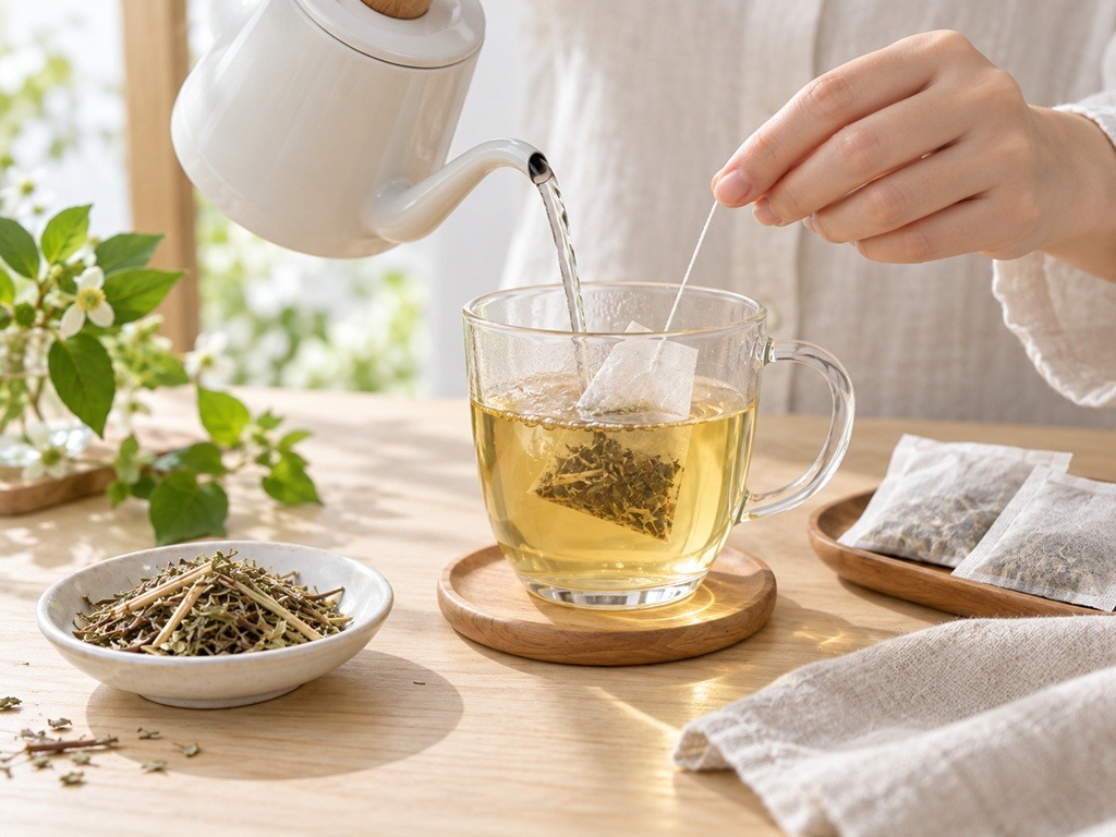 魚腥草茶沖泡方式與茶湯風味