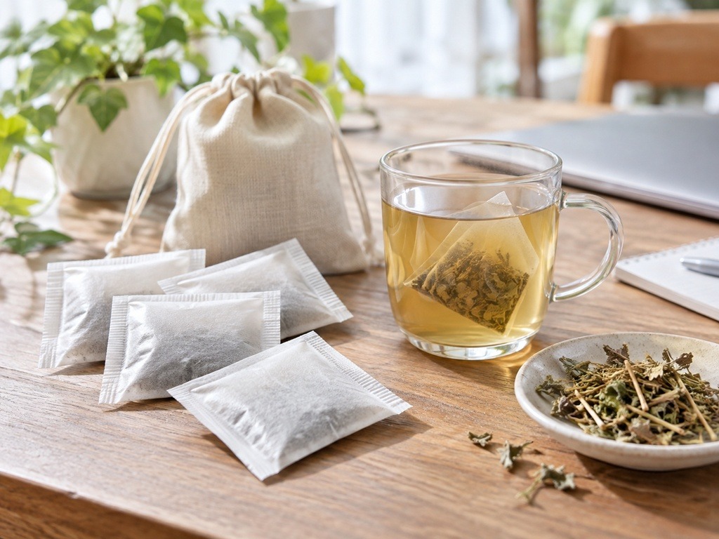 魚腥草茶包沖泡比例與水量建議